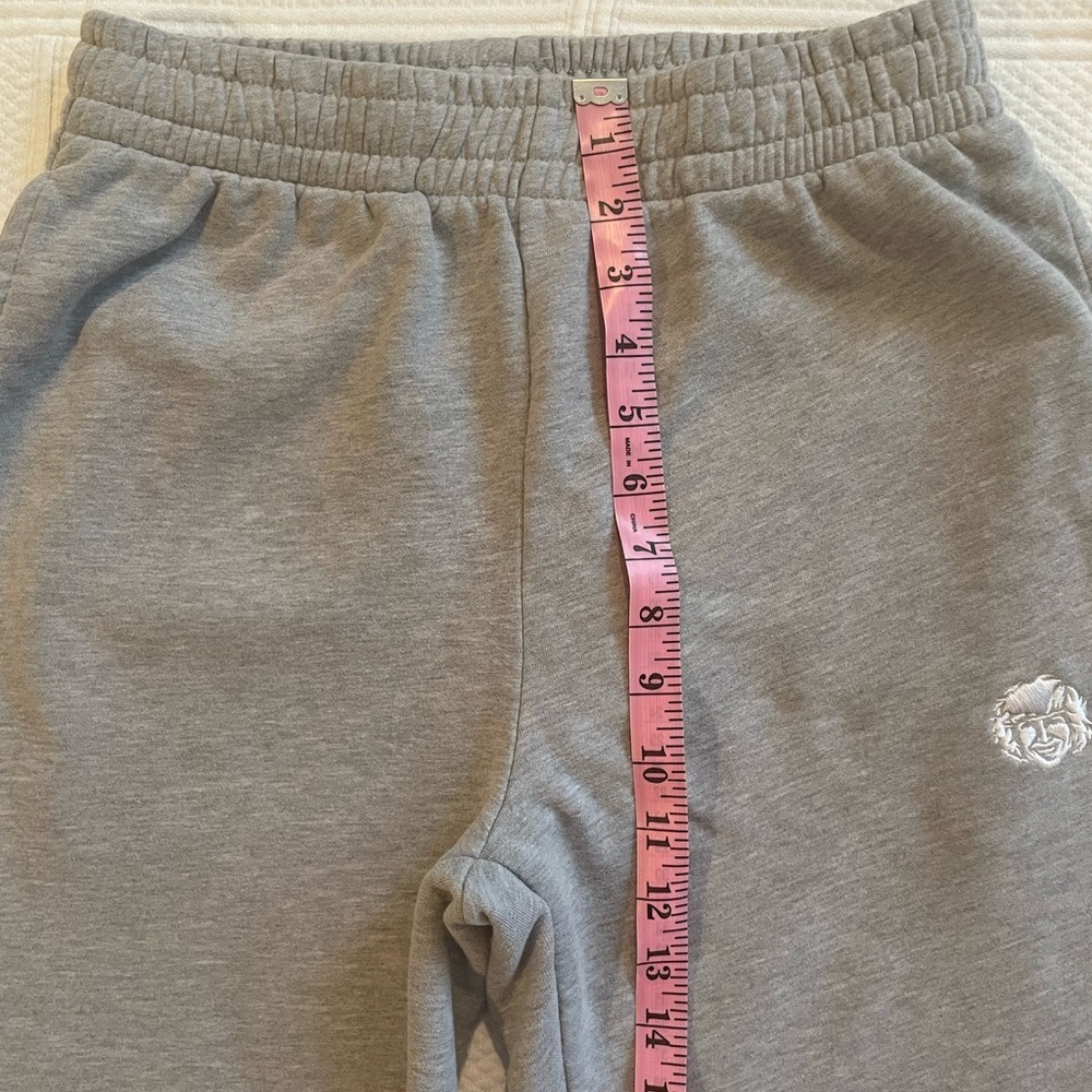 Zumiez Danny Duncan Logo Sweatpants Joggers Gray Tie Waist Pockets Small - Picture 12 of 13